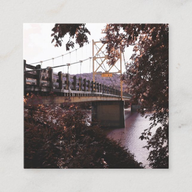 beaver bridge square business card (Front)