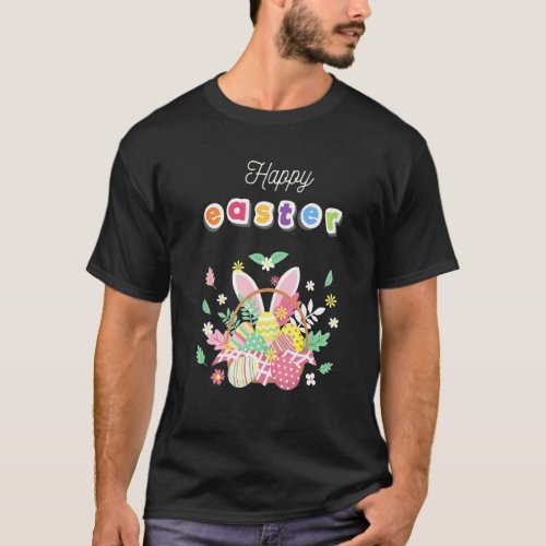 Beaver Bunny Egg Hunting  Beaver Happy Easter 1 T_Shirt