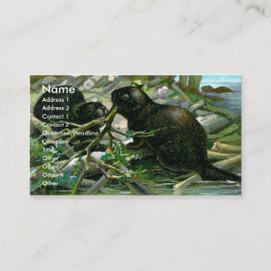 Beaver Business Card