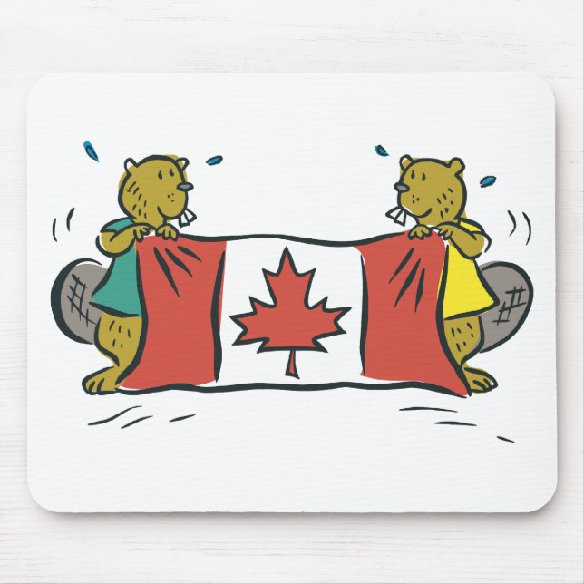 Beaver Canada Mouse Pad (Front)