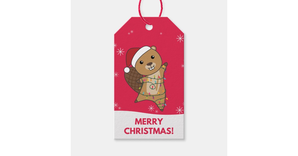 Winter Animals Gift Labels, Gift Labels