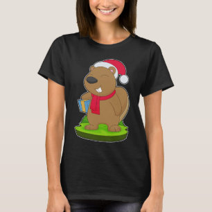 Beaver Christmas Package T-Shirt