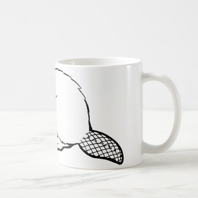Beaver Coffee Mug (Right)