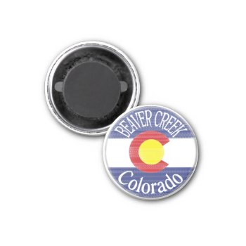 Beaver Creek Colorado Circle Flag Magnet by ArtisticAttitude at Zazzle