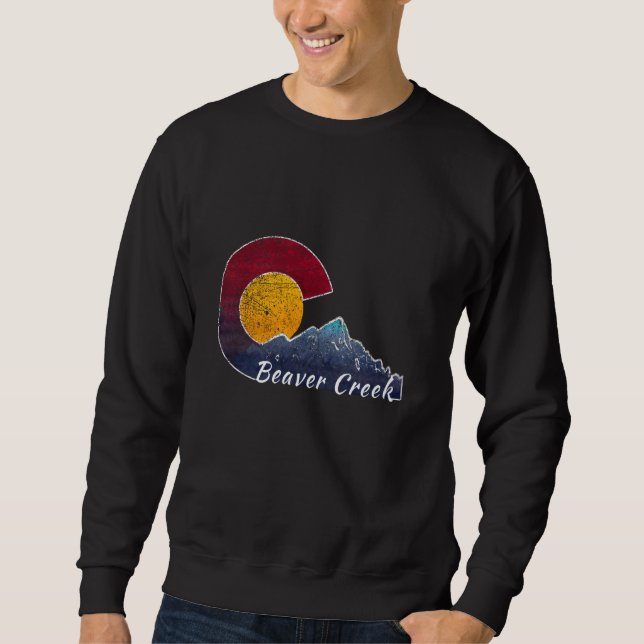 Beaver Creek Colorado Flag Inspired Sweatshirt (Front)