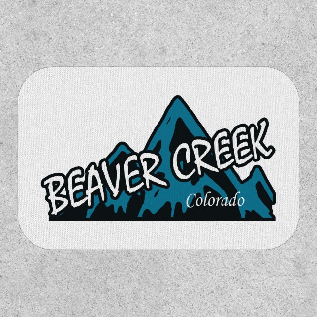 Beaver Creek Colorado Mountains Patch (Front)