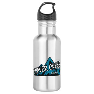 Beaver Creek Colorado Mountains Stainless Steel Water Bottle