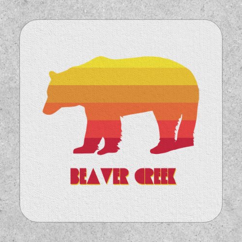 Beaver Creek Colorado Rainbow Bear Patch