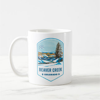 Beaver Creek Colorado Ski Badge Coffee Mug