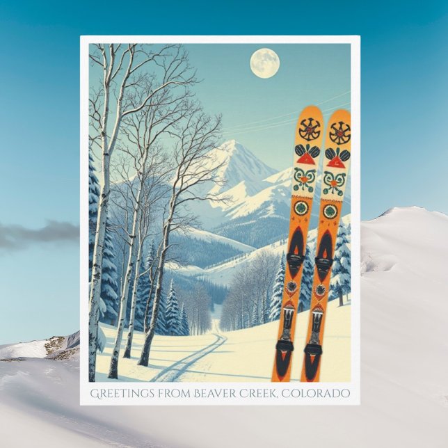 Beaver Creek Colorado ski vacation Postcard (Creator Uploaded)