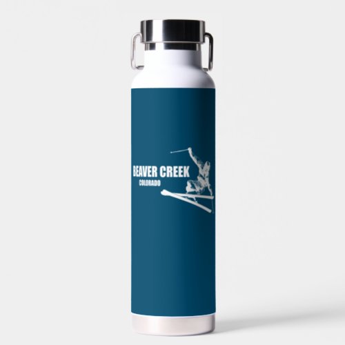 Beaver Creek Colorado Skier Water Bottle