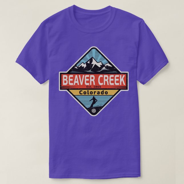 Beaver Creek Colorado T-Shirt (Design Front)