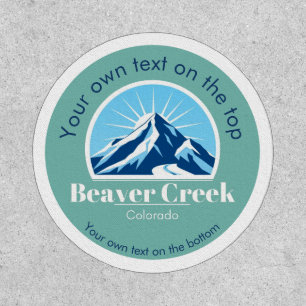 Beaver Creek Colorado USA ski resort iron on  Patch
