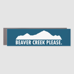 Beaver Creek Please Car Magnet