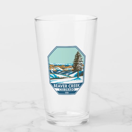 Beaver Creek Ski Area Winter Colorado Glass