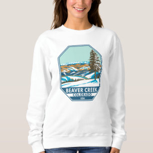 Beaver Creek Ski Area Winter Colorado Sweatshirt