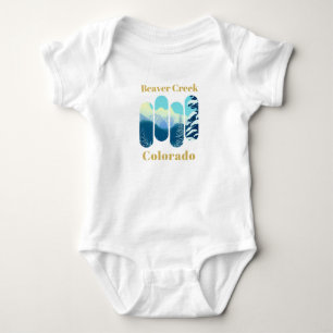 Beaver Creek ski - Colorado Baby Bodysuit