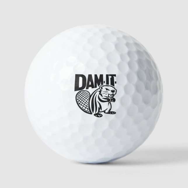 Beaver Dam it Golf Balls (Front)