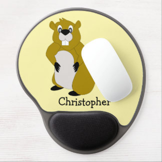 Beaver Design Gel Mouse Pad