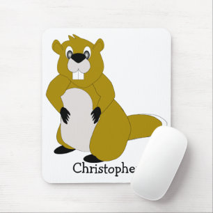 Beaver Design Mouse Pad