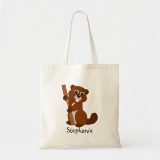 Beaver Design Tote Bag