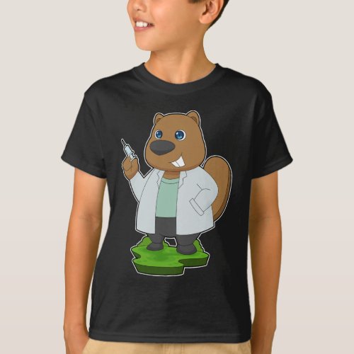 Beaver Doctor Syringe T_Shirt