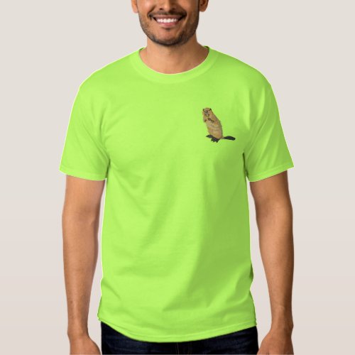Beaver Embroidered T_Shirt