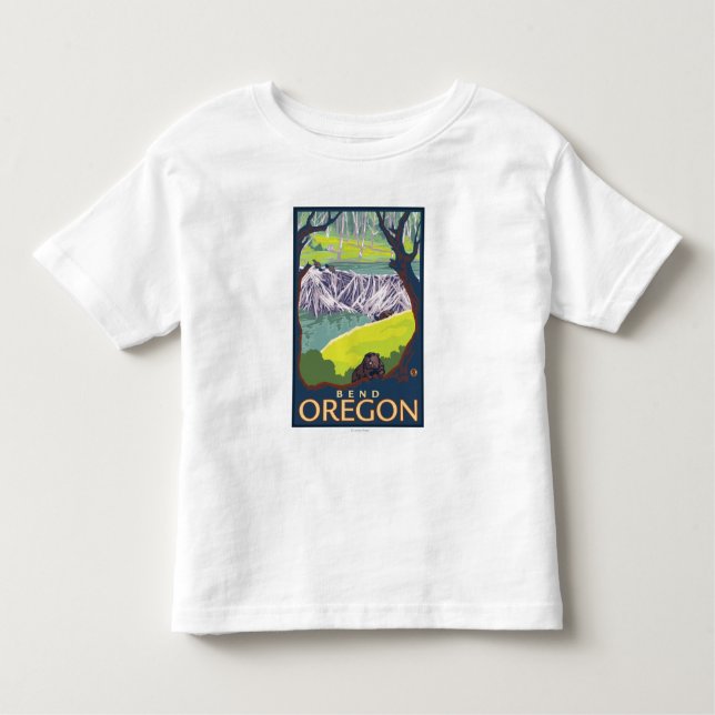 Beaver Family - Bend, Oregon Toddler T-shirt (Front)
