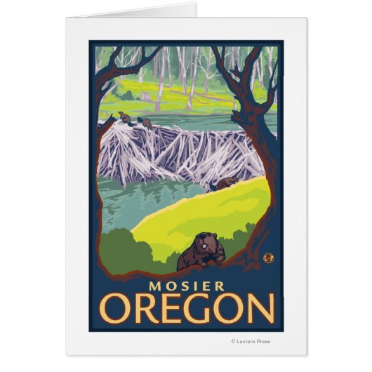 Beaver Family - Mosier, Oregon Cards (Front)
