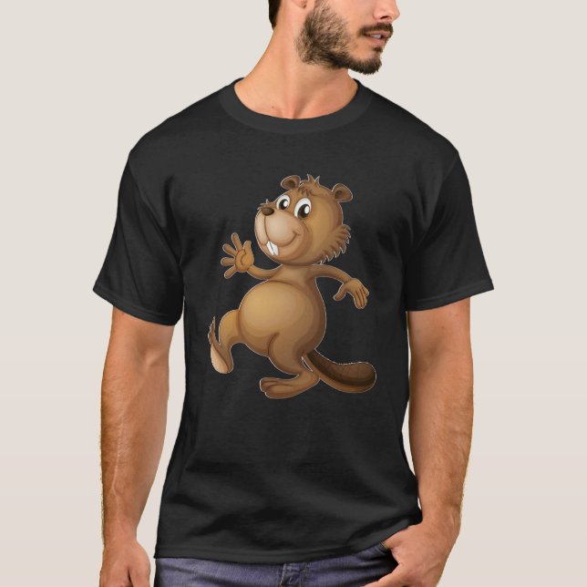 Beaver for Beaver   1 T-Shirt (Front)
