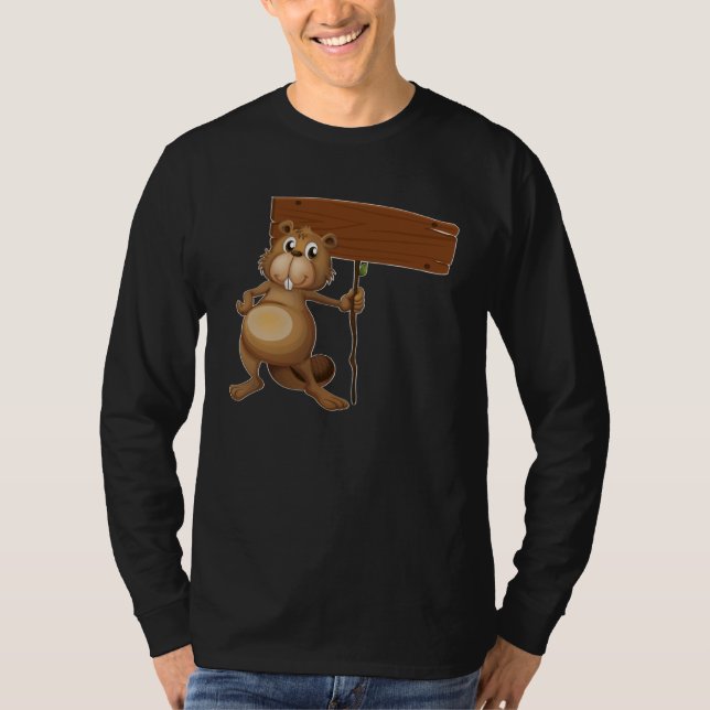 Beaver for Beaver 3 T-Shirt (Front)