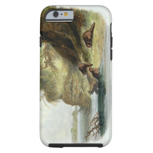 Beaver Hut on the Missouri plate 17 from volume 1 Tough iPhone 6 Case
