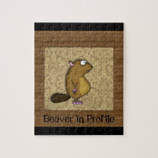 Beaver in Profile Jigsaw Puzzle