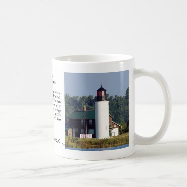 Beaver Island Harbor Lighthouse mug (Right)