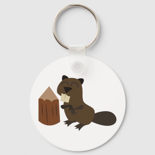Beaver Keychain
