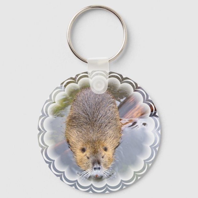 Beaver Keychain (Front)