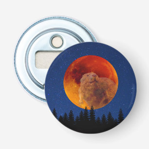 Beaver Moon in November Bottle Opener