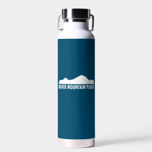 Beaver Mountain Resort Please Water Bottle