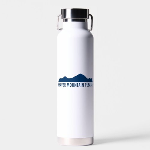 Beaver Mountain Resort Please Water Bottle