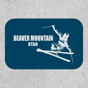 Beaver Mountain Resort Utah Skier Patch