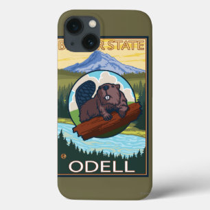 Beaver & Mt. Hood - Odell, Oregon iPhone 13 Case