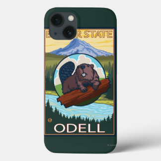 Beaver & Mt. Hood - Odell, Oregon iPhone 13 Case