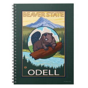 Beaver & Mt. Hood - Odell, Oregon Notebook