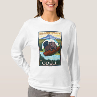 Beaver & Mt. Hood - Odell, Oregon T-Shirt