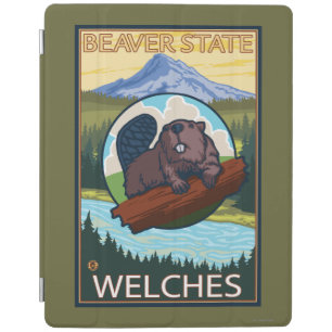 Beaver & Mt. Hood - Welches, Oregon iPad Smart Cover