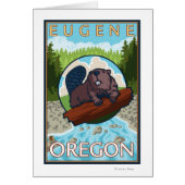 Beaver & River - Eugene, Oregon (Front)