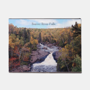 Beaver River Falls door mat
