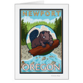 Beaver & River - Newport, Oregon (Front)