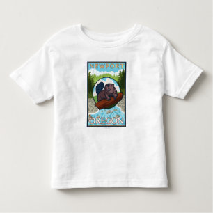 Beaver & River - Newport, Oregon Toddler T-shirt