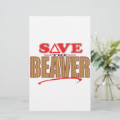 Beaver Save (Standing Front)